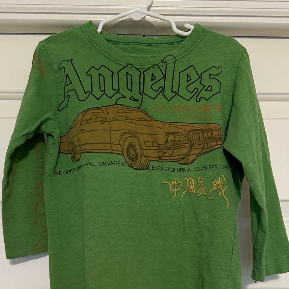 Great China Wall Kids Long Sleeve Shirt (1999 Vintage)